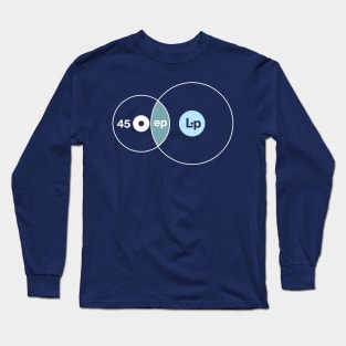 Ep Vinyl Venn Diagram Long Sleeve T-Shirt